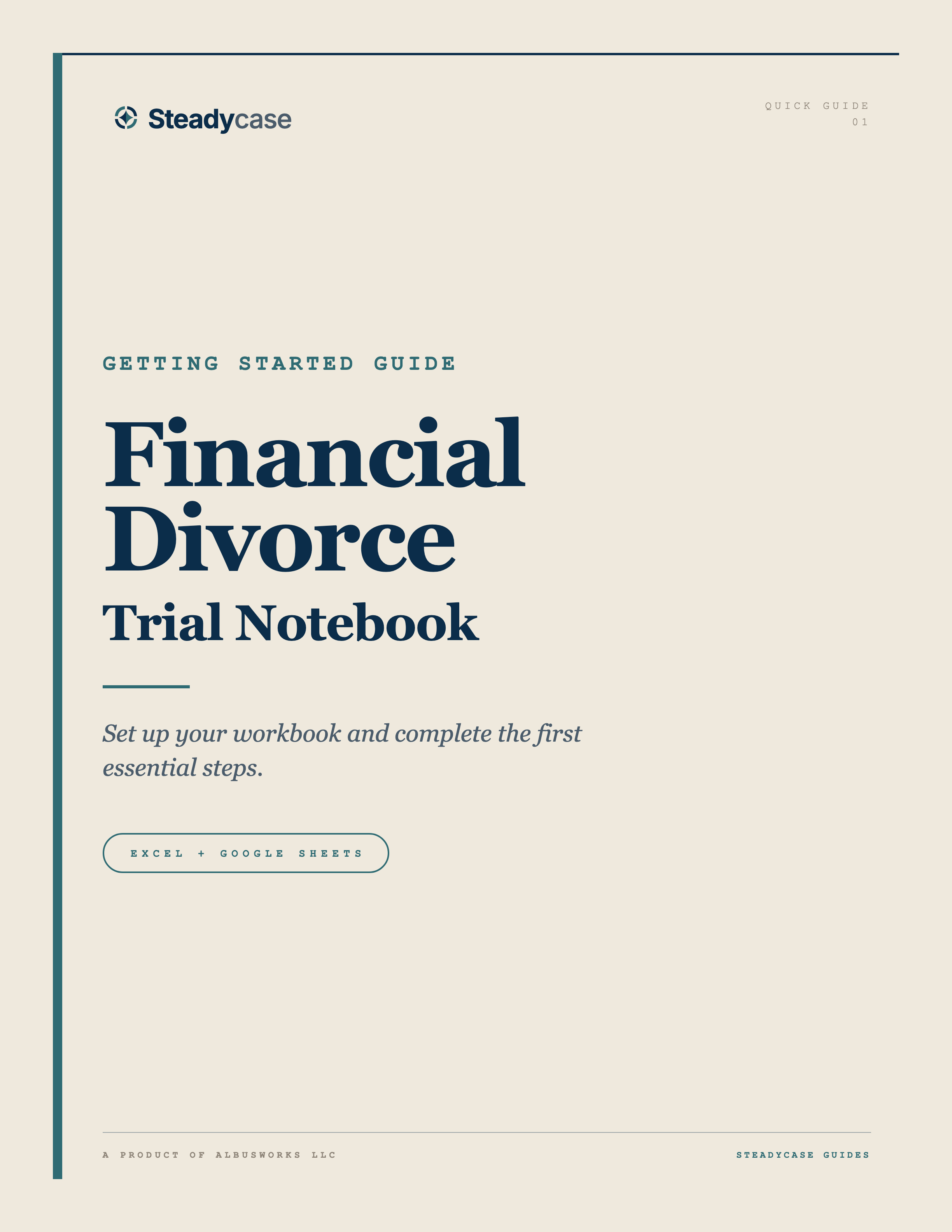 Steadycase Financial Divorce cover
